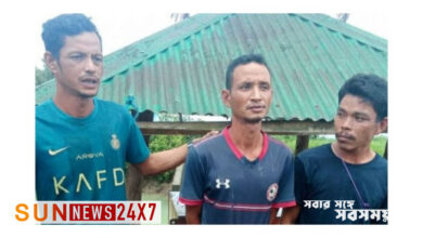 অনুপ্রবেশকালে ৩ মিয়ানমার সদস্য আটক