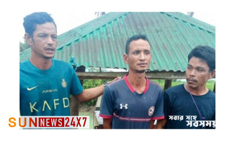 অনুপ্রবেশকালে ৩ মিয়ানমার সদস্য আটক