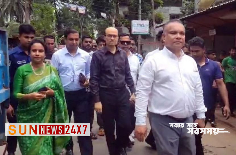 ঝালকাঠিতে পৌরসভার উচ্ছেদ অভিযান | SUN NEWS BANGLADESH