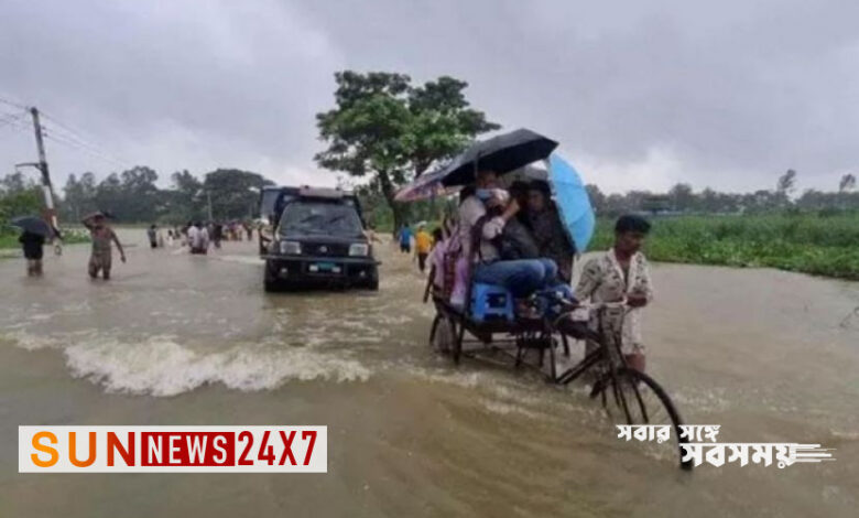 বন্যায় মৃত বেড়ে ৫৯, ক্ষতিগ্রস্ত ৭ জেলা