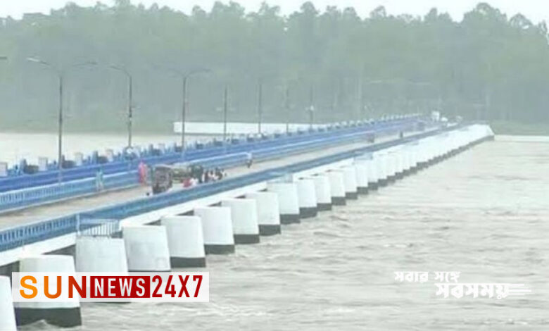 বিপদসীমার ৫ সেমি নিচে তিস্তার পানি